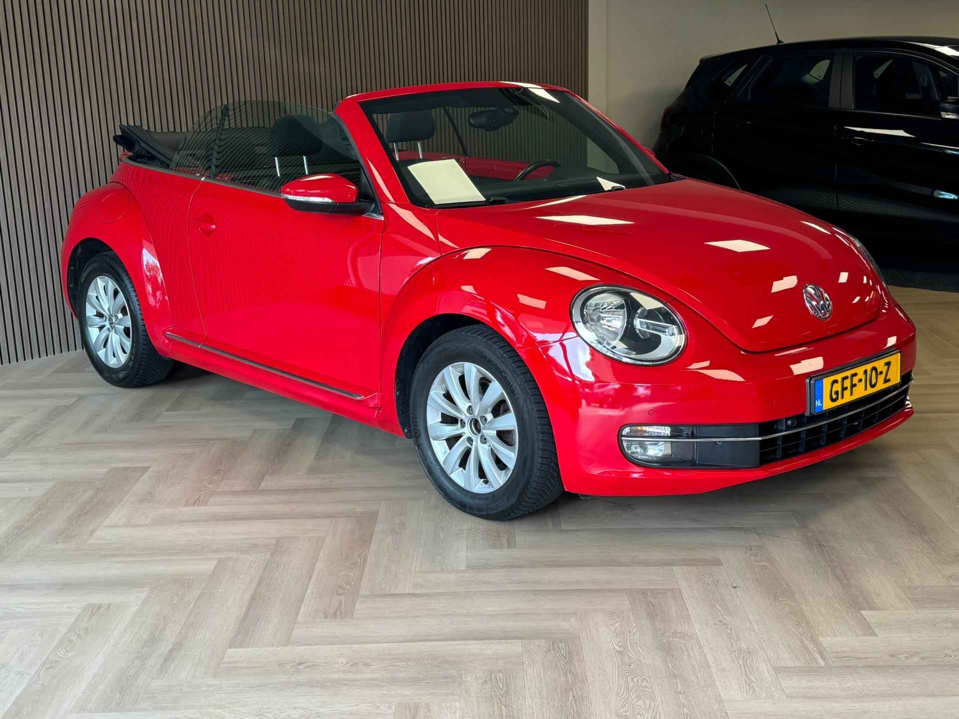 Volkswagen Beetle Cabriolet 1.2 TSI Design Soft-Top AIRCO CRUISE PDC NAVIGATIE STOELVERWARMING - 7/40