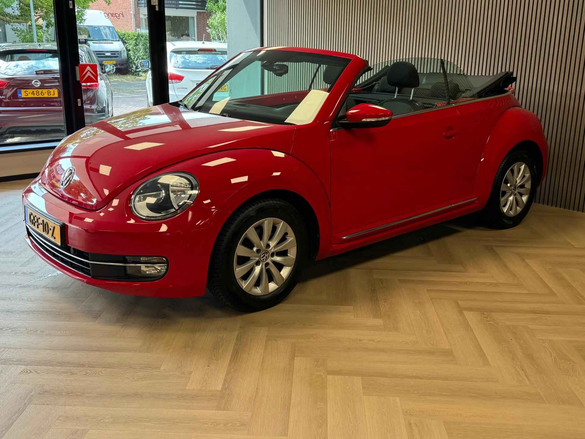 Volkswagen Beetle Cabriolet 1.2 TSI Design Soft-Top AIRCO CRUISE PDC NAVIGATIE STOELVERWARMING - 8/40