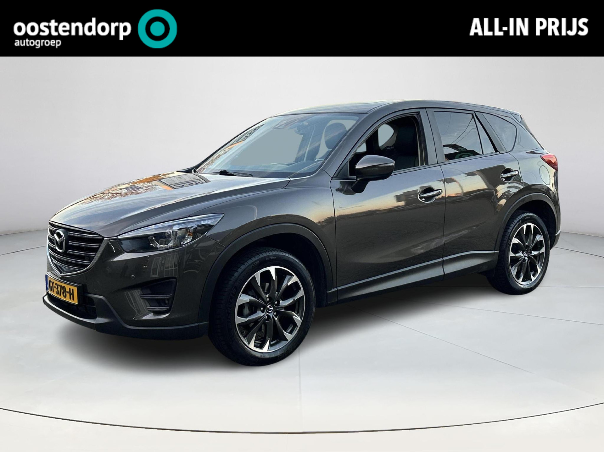 Mazda CX-5 2.0 SkyActiv-G 160 GT-M 4WD Automaat | Rijklaarprijs! | Trekhaak 1.800kg! |  Lage km-stand! | Schuifdak |  Climate Control | Navi | Leder | Stoelverwarming | Elektrische stoelen met geheugen | Inclusief 12 maanden Bovag-garantie! |