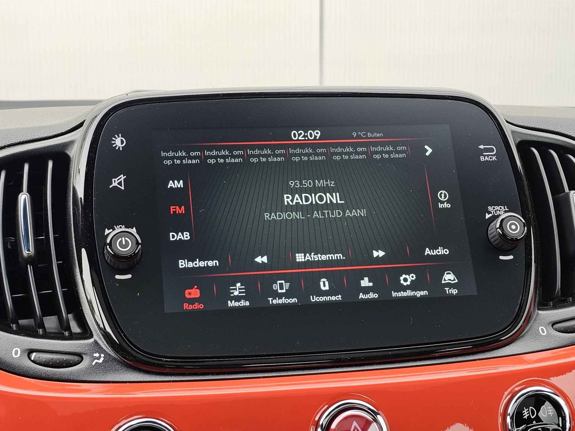 Fiat 500 1.0 Hybrid 70pk Dolcevita Finale | Apple CarPlay / Android Auto | Cruise Control | Parkeersensoren | Uit voorraad leverbaar! - 15/38