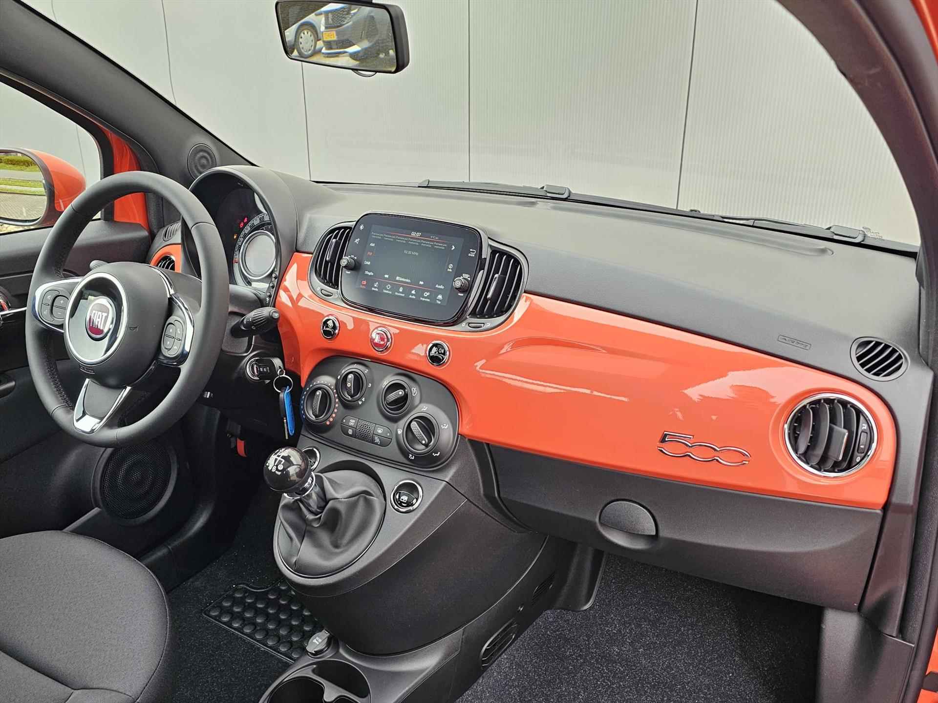 Fiat 500 1.0 Hybrid 70pk Dolcevita Finale | Apple CarPlay / Android Auto | Cruise Control | Parkeersensoren | Uit voorraad leverbaar! - 21/38