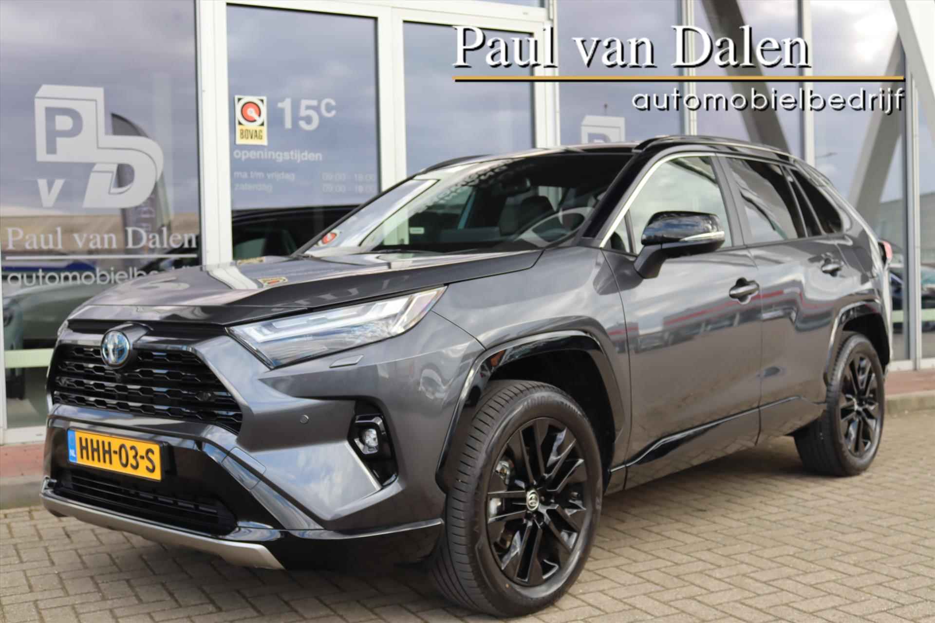 Toyota RAV4 2.5 HYBRID 218PK AUTOMAAT BI-TONE Navi Carplay | JBL-Audio  | 360 Camera | Stoel/stuur/voorruitverw.| Adapt.Cruise  | 19 Inch Lm |