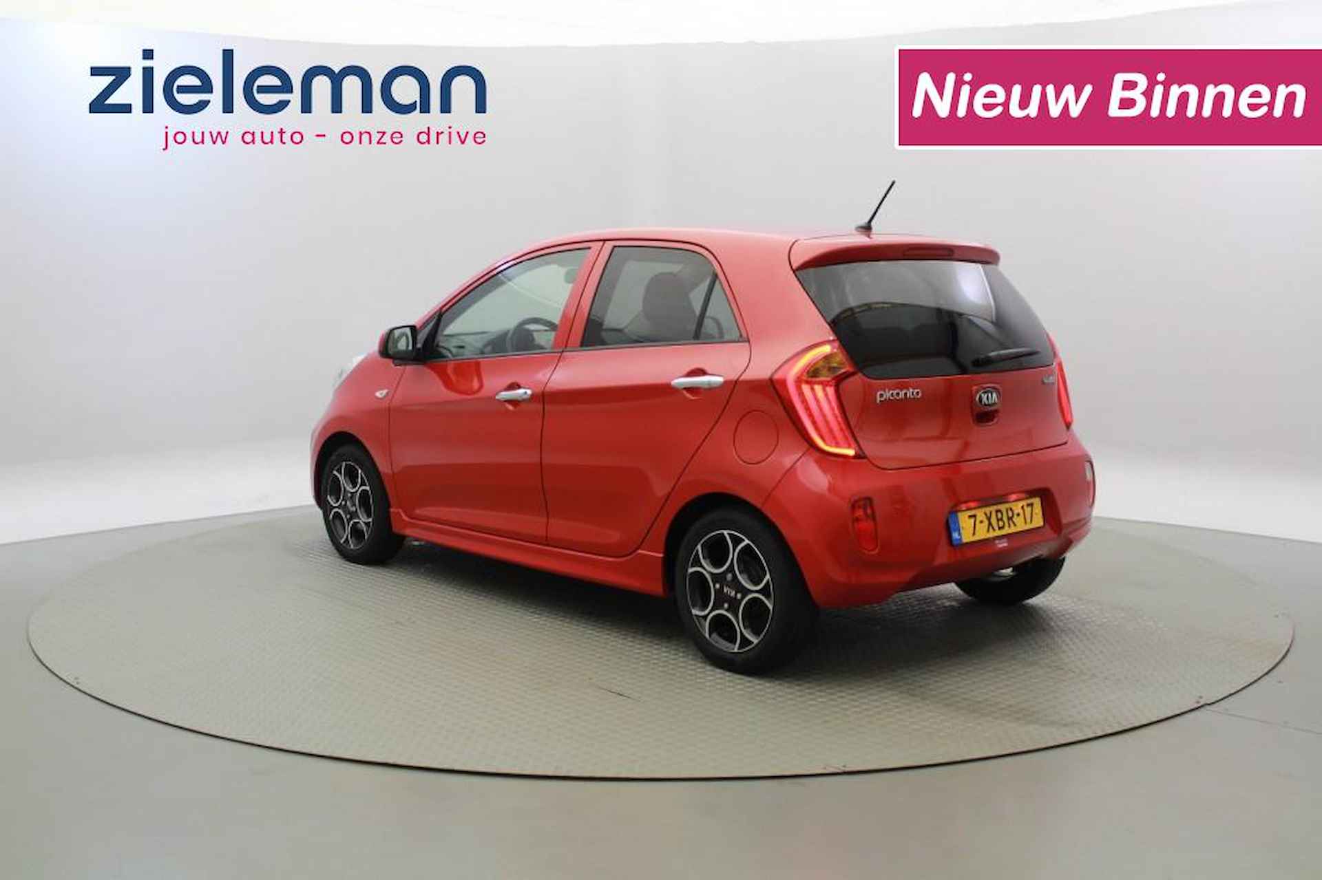 KIA Picanto 1.2  CVVT World Cup Edition - Half leer, Airco, - 3/19