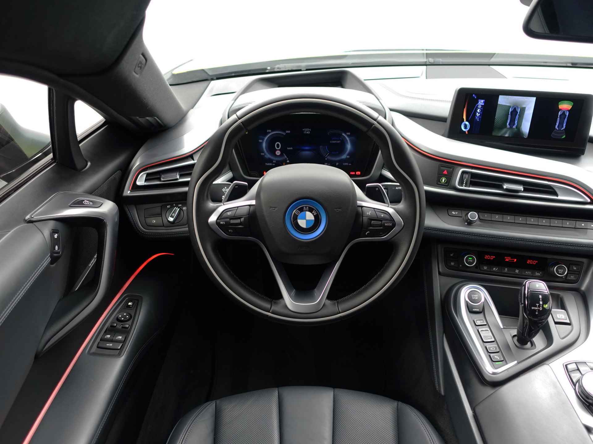 BMW i8 1.5 Protonic Black Edition Aut- Frozen Black, Forged carbon, Harman Kardon, Head Up, 360 Camera - 6/40