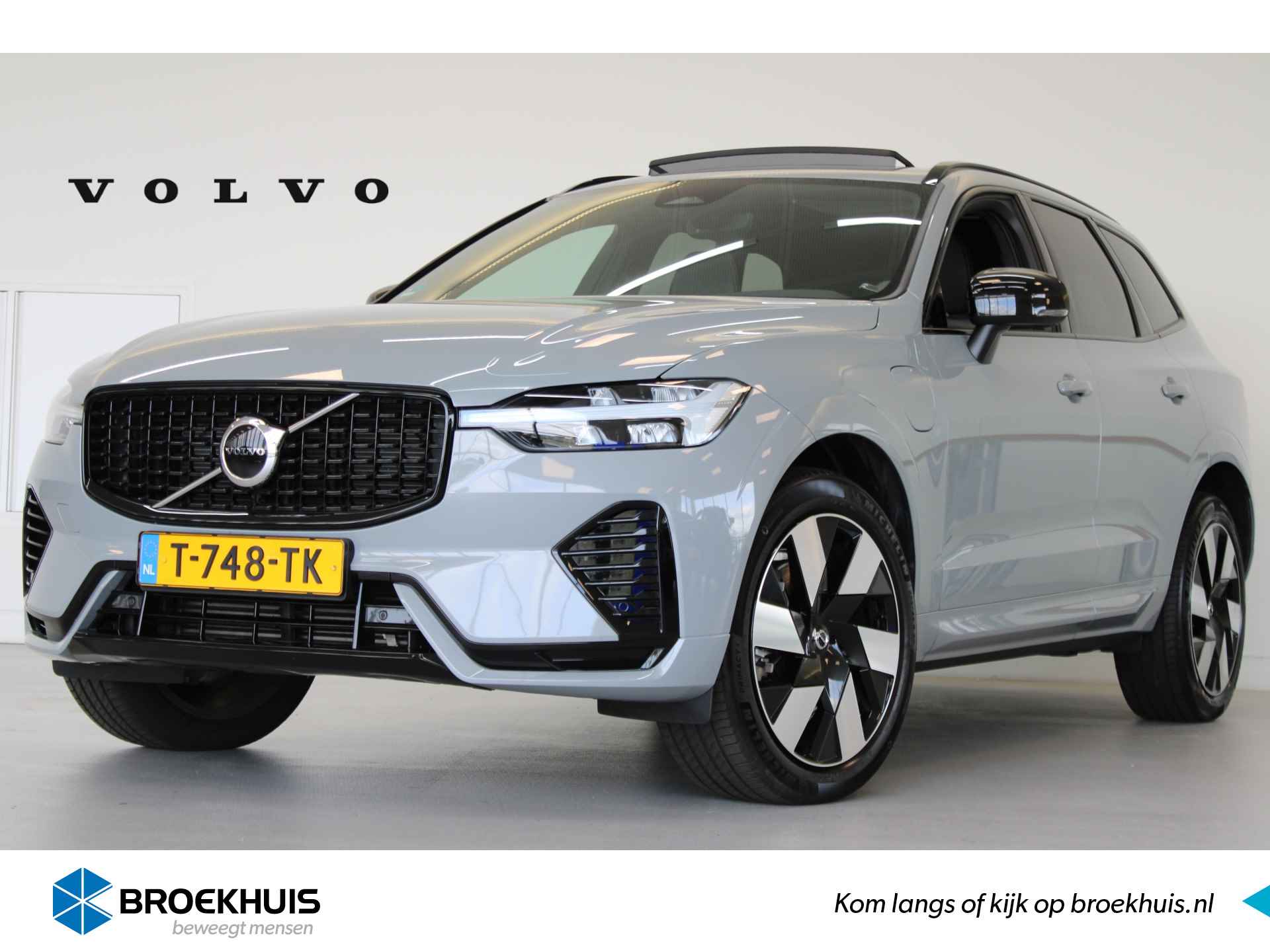 Volvo XC60 T6 350PK Long Range AWD Plus Dark | Parkeerverw | Panoramadak | Getint Glas | Verw Achterb | 20'' - 1/64