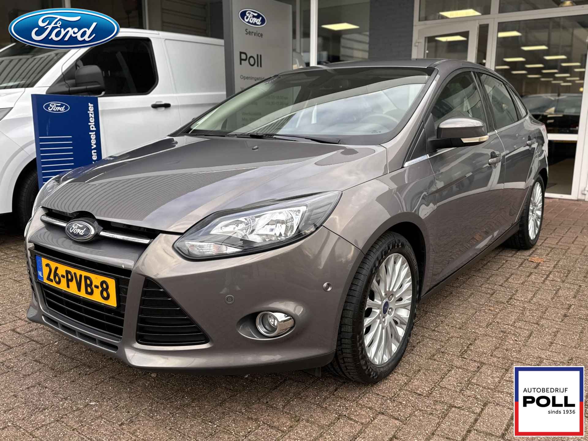 Ford Focus 1.6 TI-VCT 125pk Titanium X-pack Half Leer Navi Winter Parking pack 4drs Dealeronderhouden