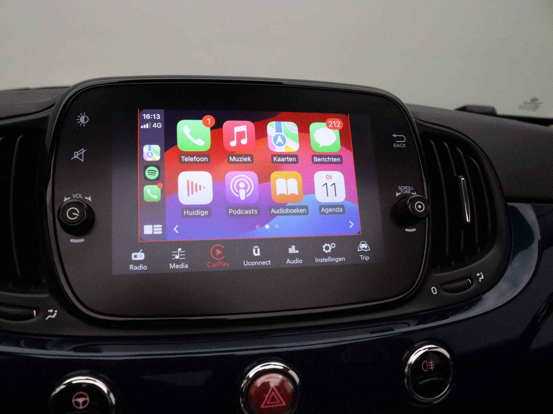 Fiat 500C 70pk Lounge Climate | Carplay | Cabrio |  Parksens. - 7/26