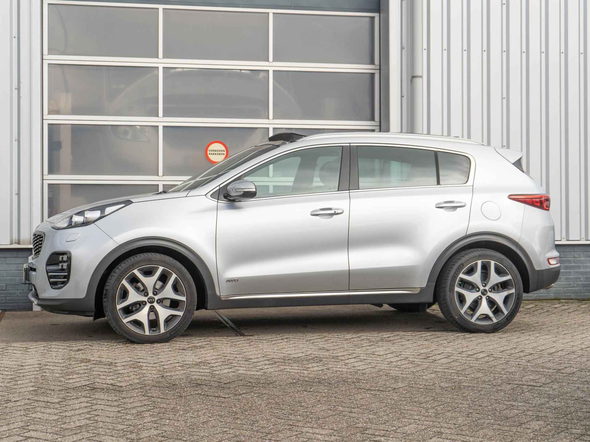 Kia Sportage 1.6 T-GDI 4WD GT-Line PlusLine | Nederlandse Auto | Dealer onderhouden ! Schuifkanteldak | Climate control | navigatie | - 4/24