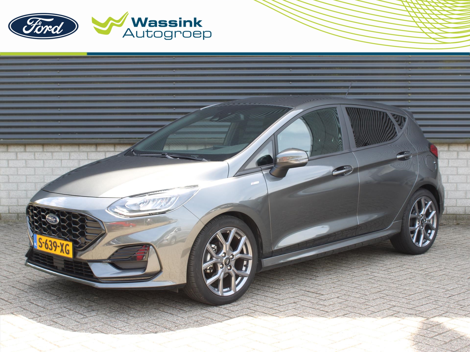 FORD Fiesta 1.0 EcoBoost Hybrid 125pk ST-Line | Cruise Control | Parkeer sensoren achter |