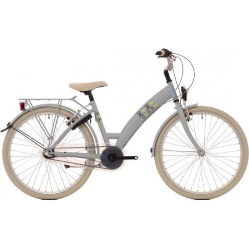 Bike Fun 26 Lot 25 Meisjes Matt Grey 26cm 2024