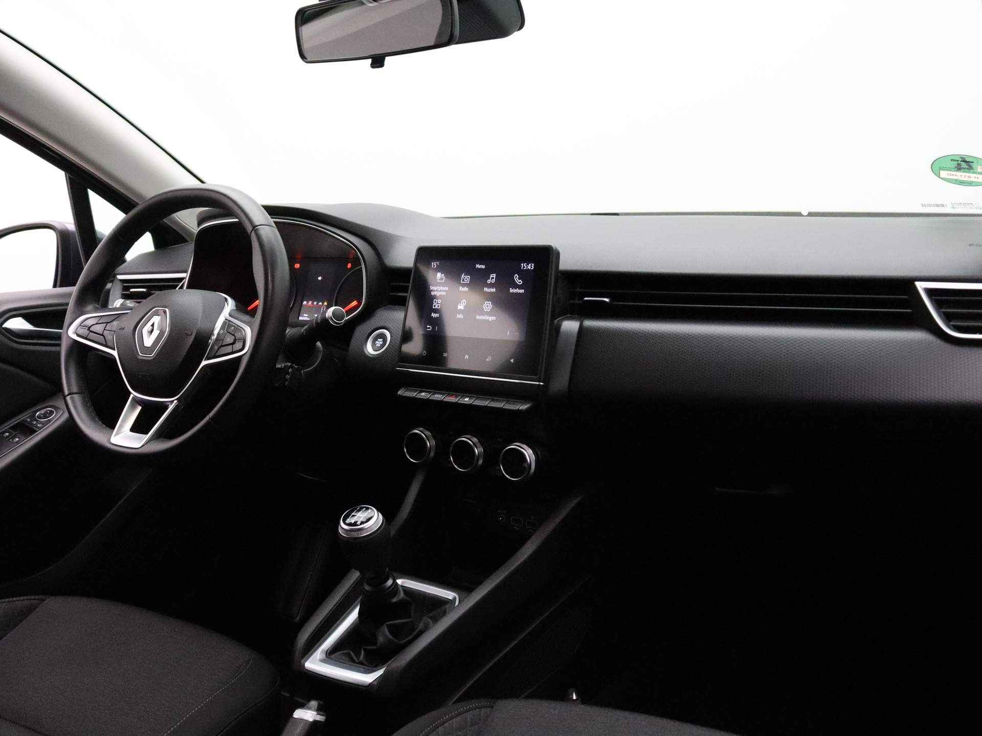 Renault Clio TCe 100pk Zen ALL-IN PRIJS! Climate control | Parkeersensoren achter - 30/34