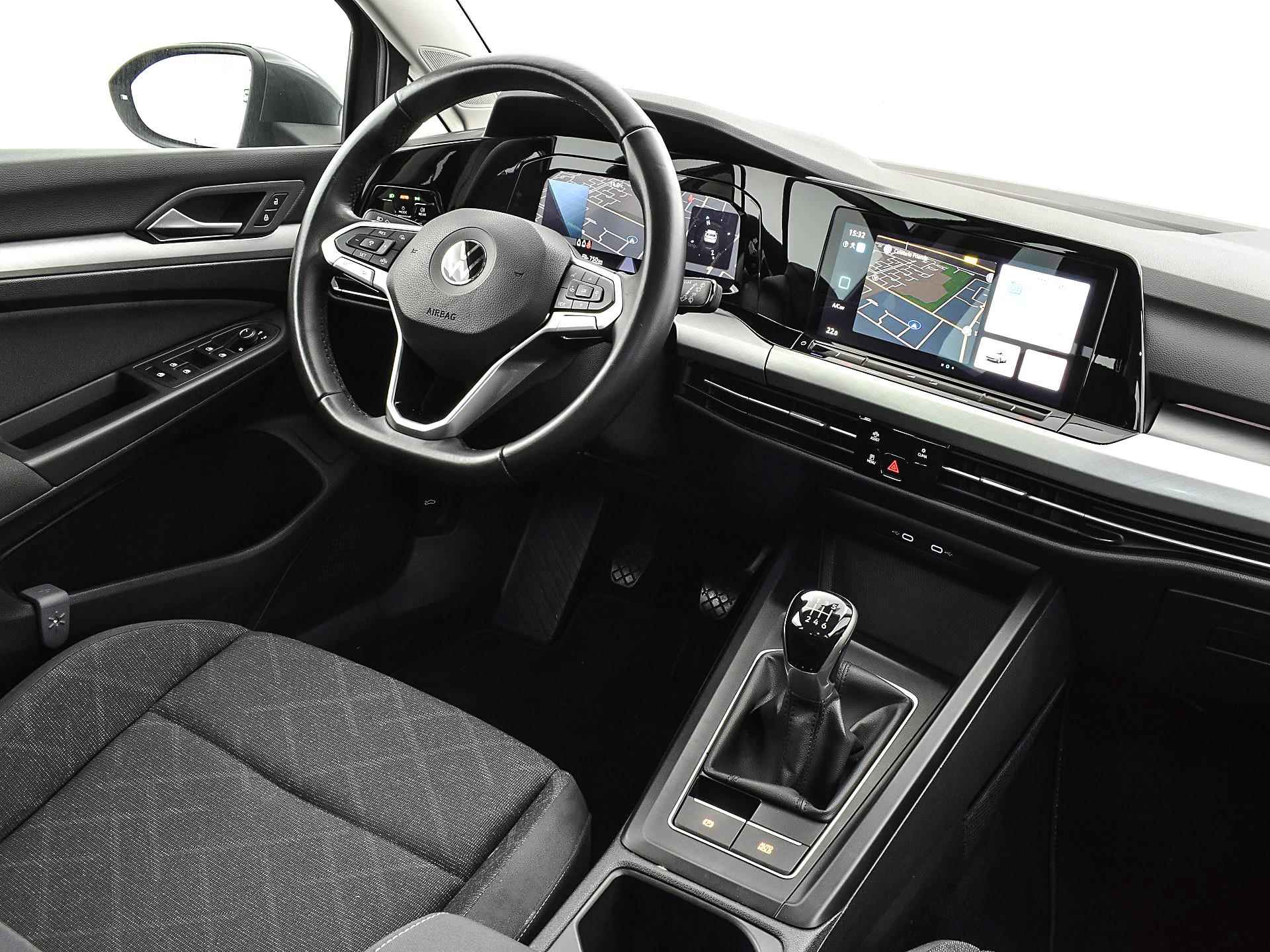 Volkswagen Golf 1.0 Tsi 110pk Life | ACC | Climatronic | App-Connect | Navigatie | Sfeerverlichting | P-Sensoren | 16'' inch | Garantie t/m 07-10-2024 of 100.000km - 11/27