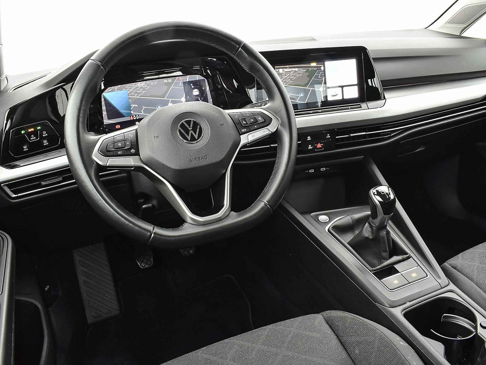 Volkswagen Golf 1.0 Tsi 110pk Life | ACC | Climatronic | App-Connect | Navigatie | Sfeerverlichting | P-Sensoren | 16'' inch | Garantie t/m 07-10-2024 of 100.000km - 13/27