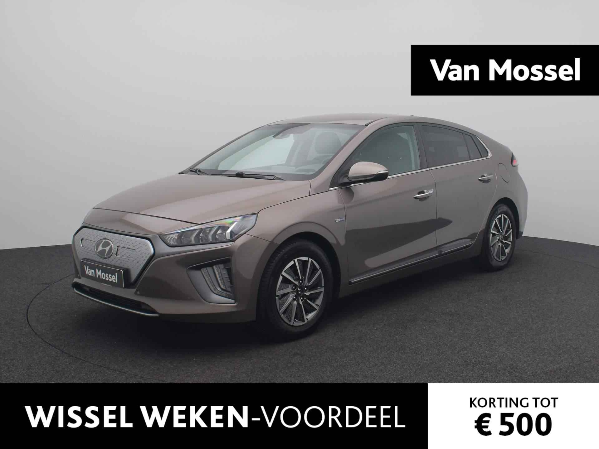 Hyundai IONIQ Premium EV 38 kWh Automaat | Airco | navigatie  | Cruise Control | Achteruitrijcamera | lederen Bekleding | - 1/48