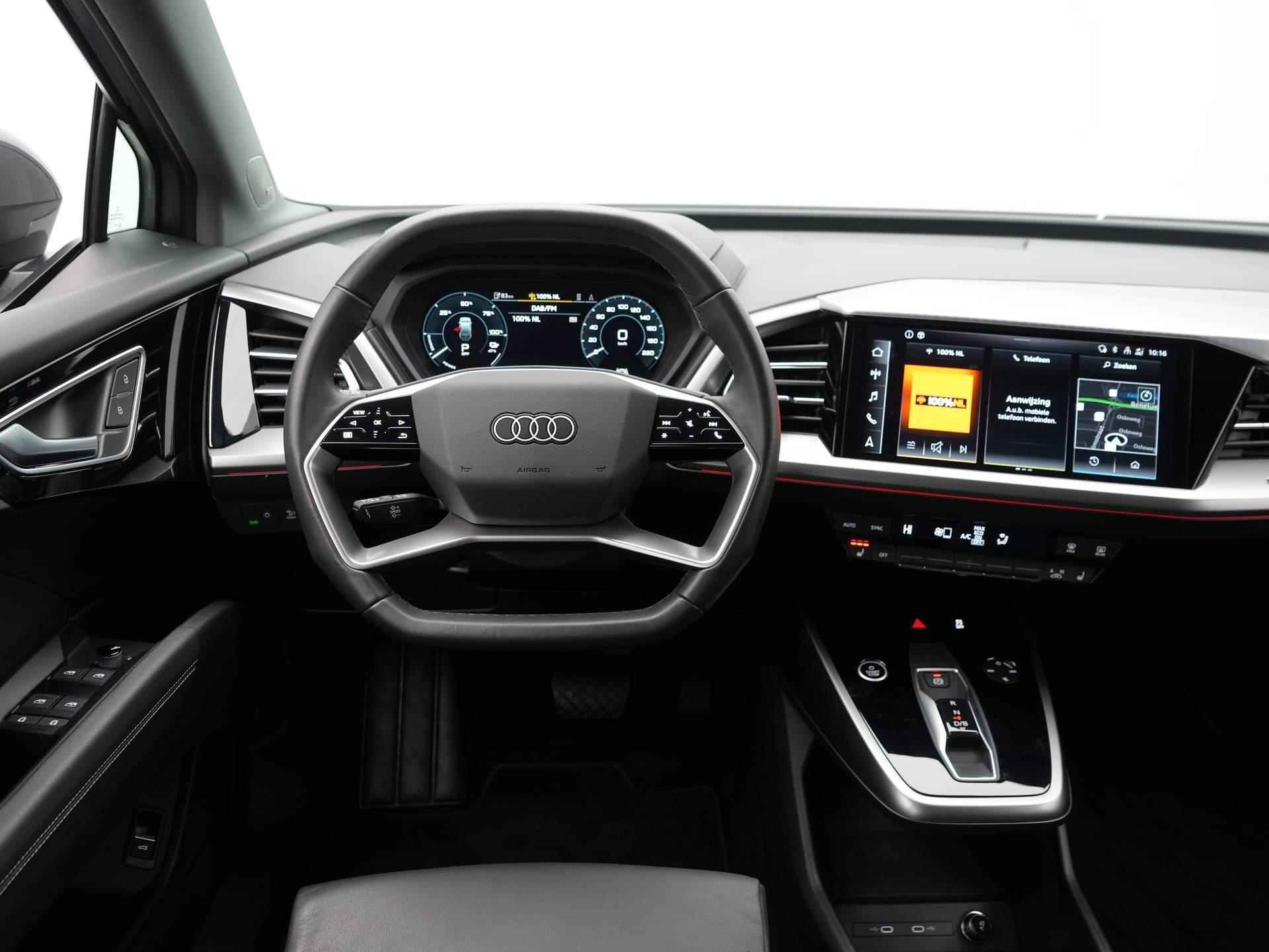 Audi Q4 e-tron 35 Advanced edition 55 kWh Navi | Clima | Matrix-LED | SONOS | Cruise | Leer | 20" - 13/51
