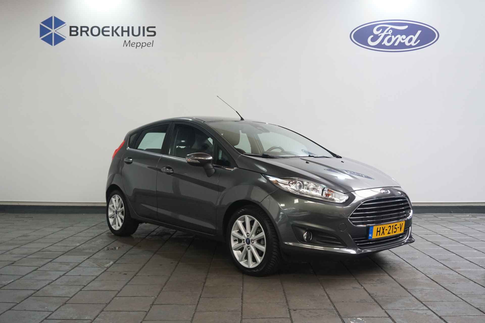 Ford Fiesta 1.0 EcoBoost Titanium Automaat | Clima | Cruise | Navi | Voorruitverwarming | PDC | Licht- & Regensensor | - 6/28