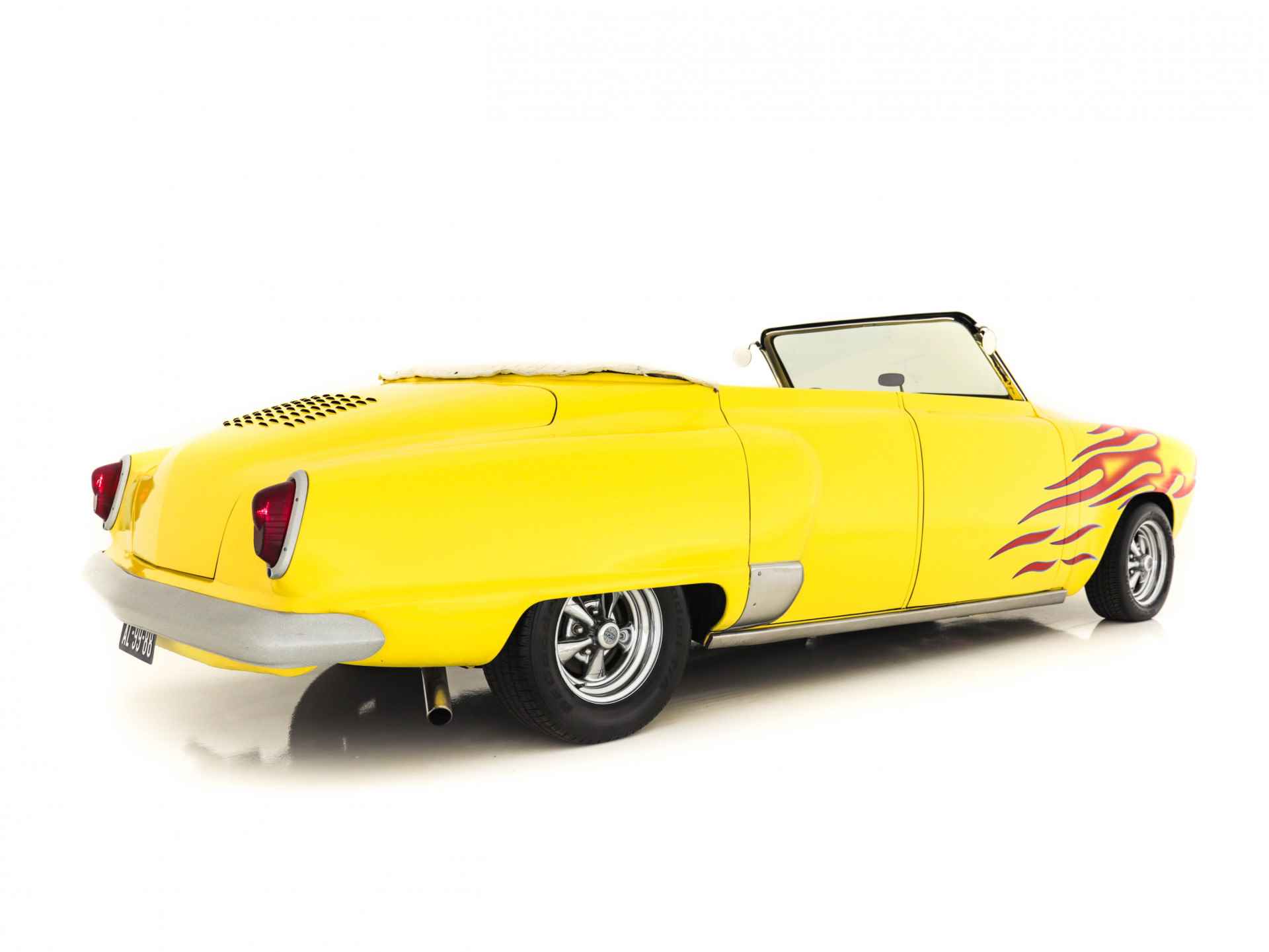 Studebaker commander BULLET NOSE CABRIO CUSTOM BUILD LONGBODY 5.7 V8 180 KW Uiterst zeldzame auto, custom gebouwd - 6/39