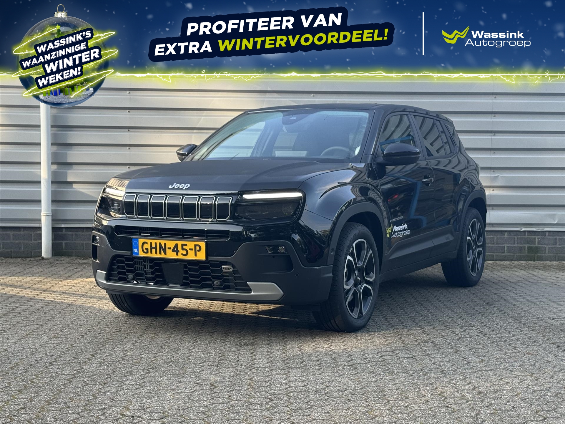 Jeep Avenger 1.2T E-Hybrid 100pk LIMITED Automaat | JBL Audio | Winterpakket | Sfeerverlichting |