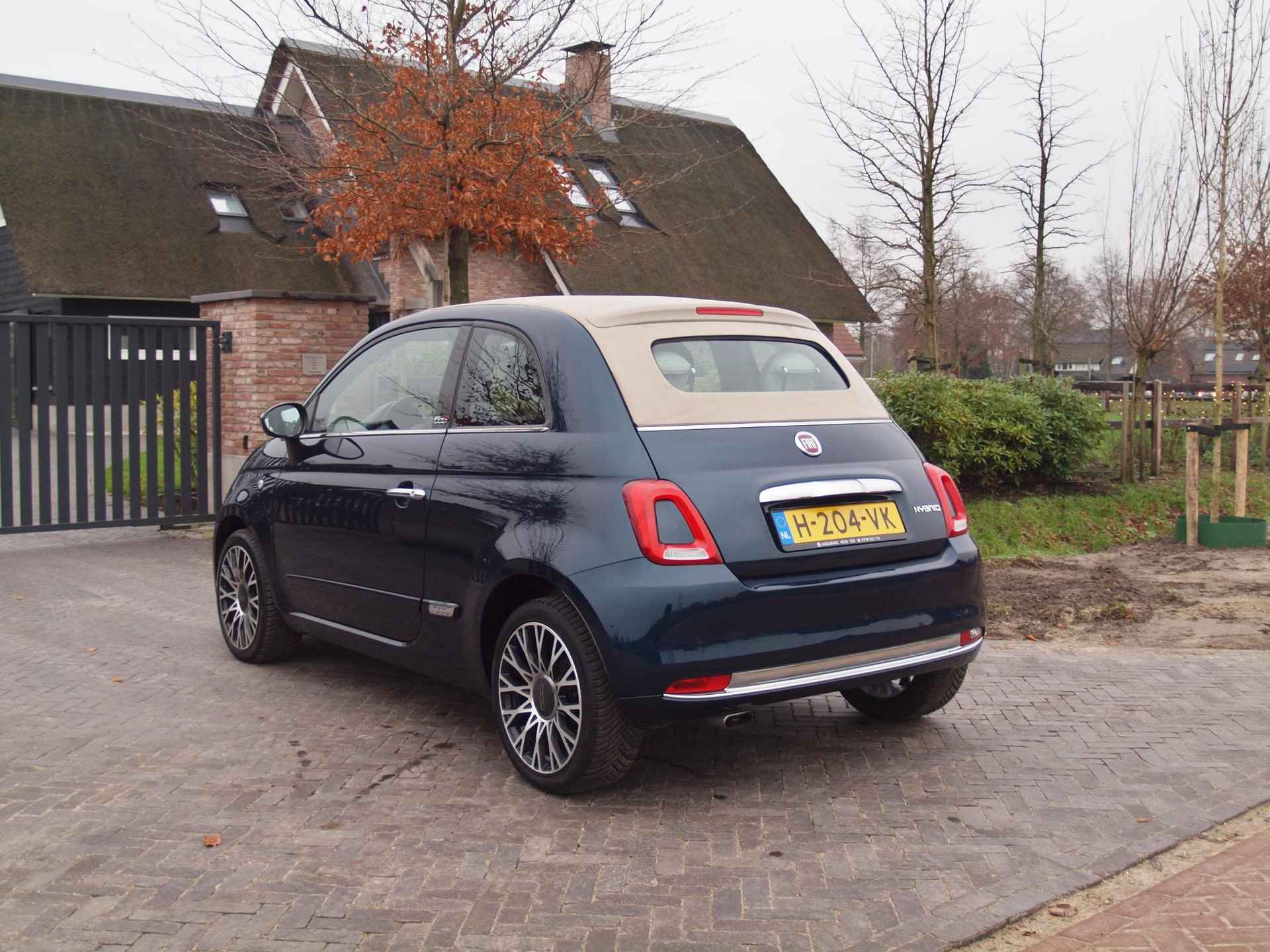 Fiat 500 C 1.0 Hybrid Star | Navi | Bluetooth | Leer | Parkeersensoren | - 7/22