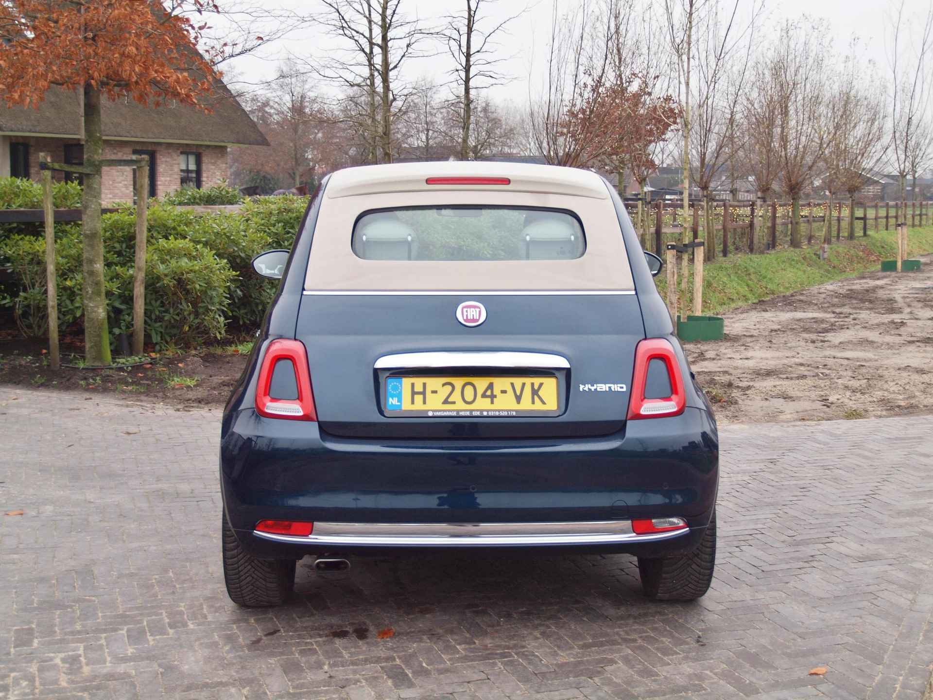 Fiat 500 C 1.0 Hybrid Star | Navi | Bluetooth | Leer | Parkeersensoren | - 8/22