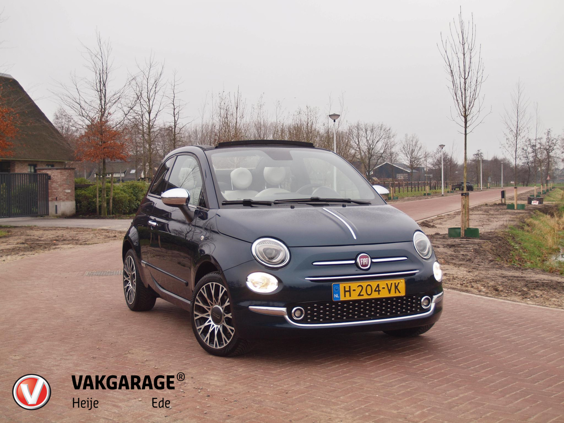 Fiat 500 C 1.0 Hybrid Star | Navi | Bluetooth | Leer | Parkeersensoren |