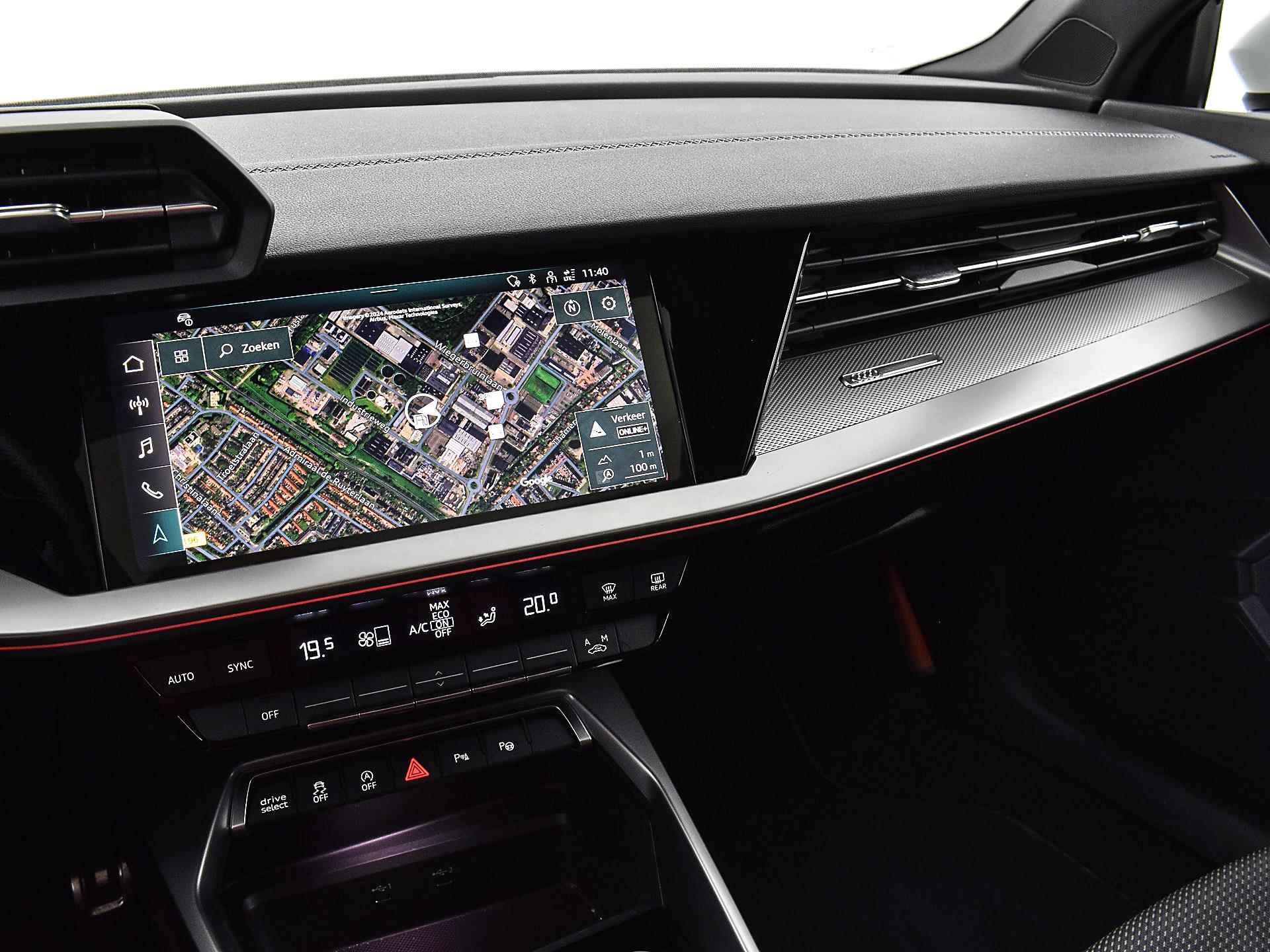 Audi A3 Sportback 30 Tfsi 110pk S-tronic S edition | Climatronic | Panoramadak | Park Assist | P-Sensoren | Camera | Navi | Smartphone Interface | Cruise Control | 18'' Inch | Garantie t/m 16-05-2026 of 100.000km - 24/29