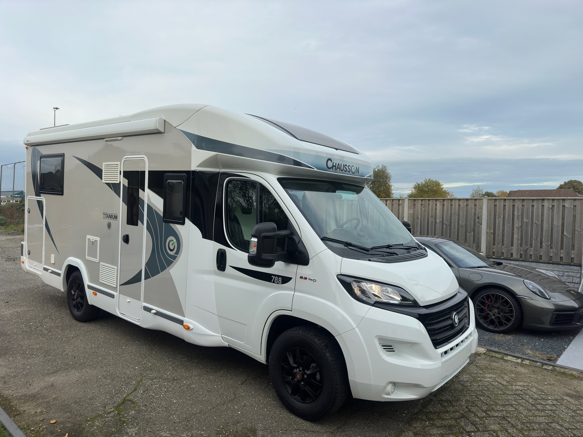 Fiat Ducato Chausson titanium vip 788 Automaat Airco Navigatiesysteem