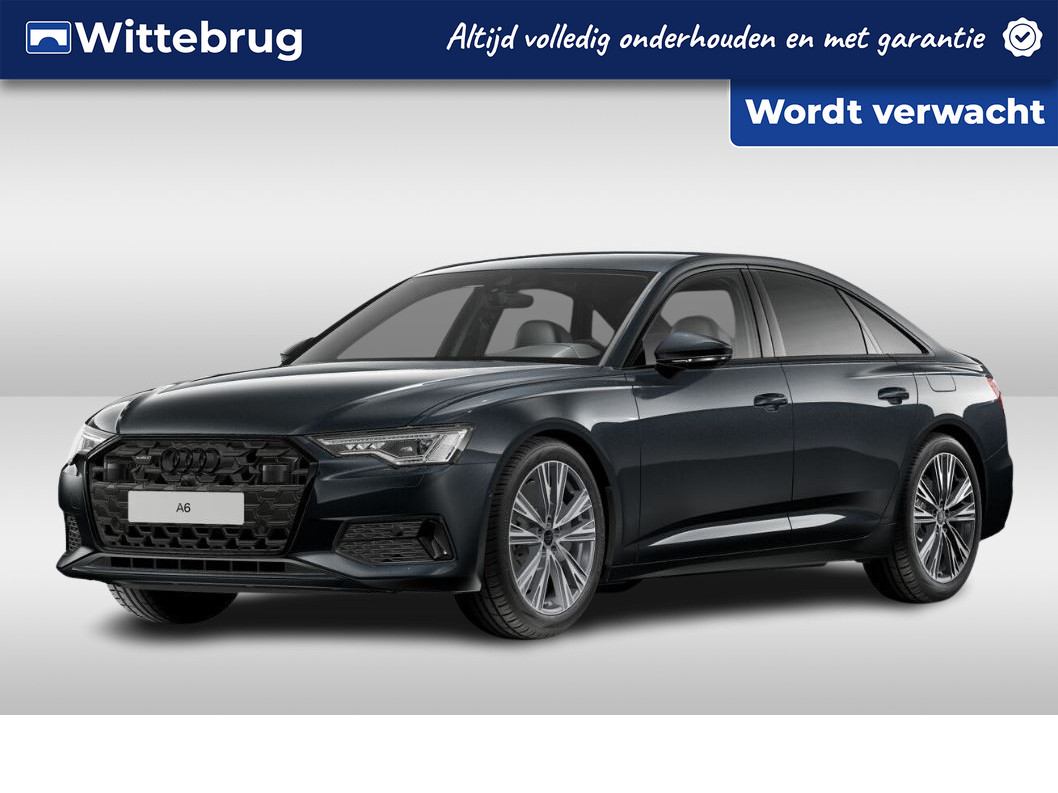 Audi A6 Limousine 50 TFSI e 299pk quattro S Line interieur | Nieuw 88k | Assistentiepakket plus | Trekhaak | Memory | Topview | Optiek zwart plus | 20" LM velgen