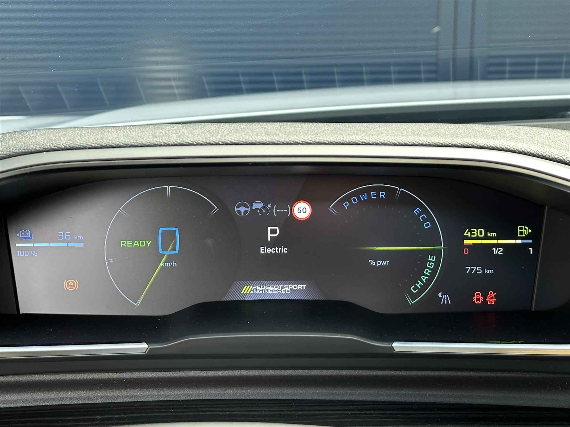 PEUGEOT 508 Sw 1.6 HYbrid 360pk e-EAT8 PSE Full Options | Schuifdak | Focal | AWD | Matrix-led | Navigatie | Carplay - 22/39