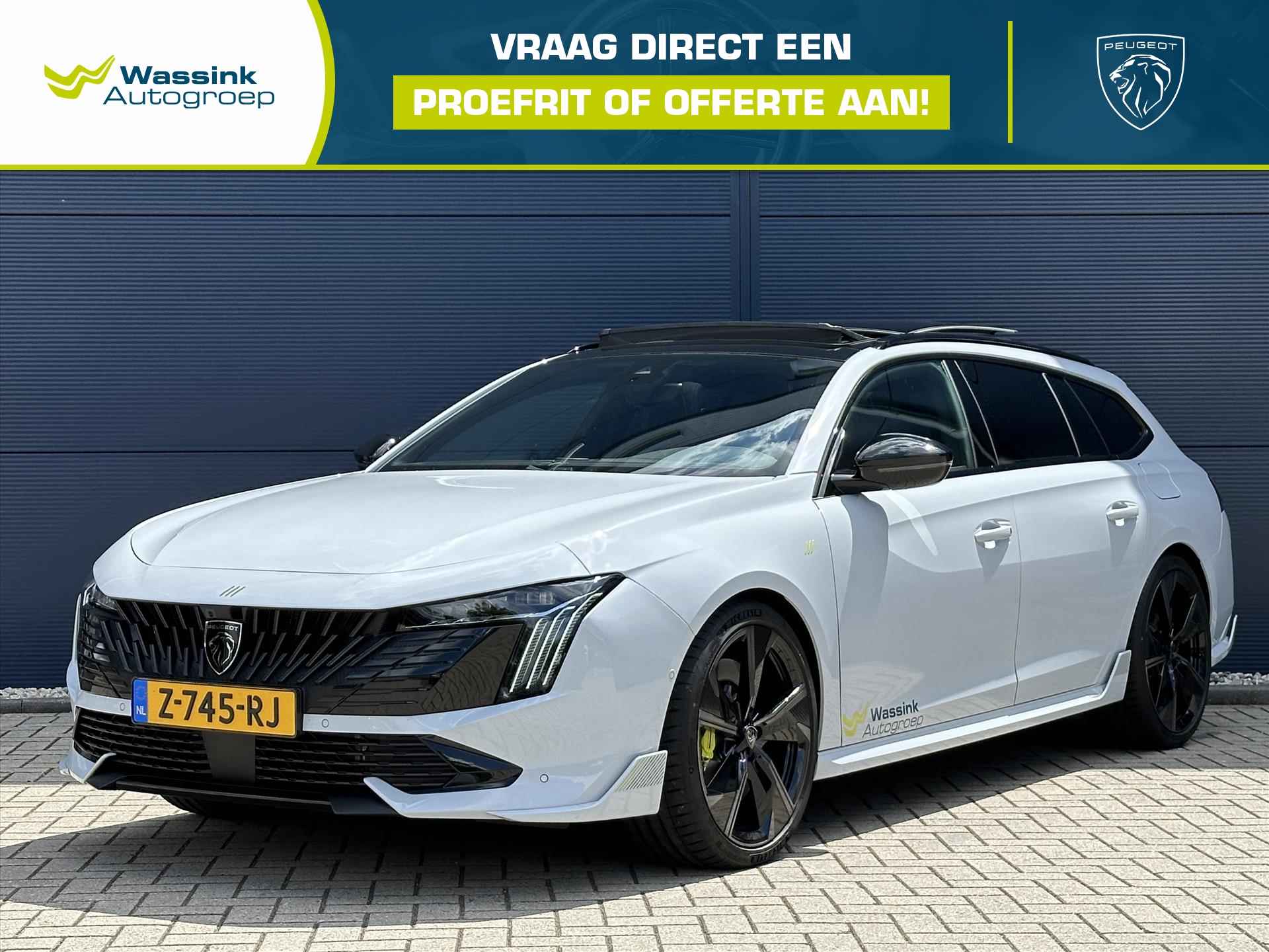 PEUGEOT 508 Sw 1.6 HYbrid 360pk e-EAT8 PSE Full Options | Schuifdak | Focal | AWD | Matrix-led | Navigatie | Carplay