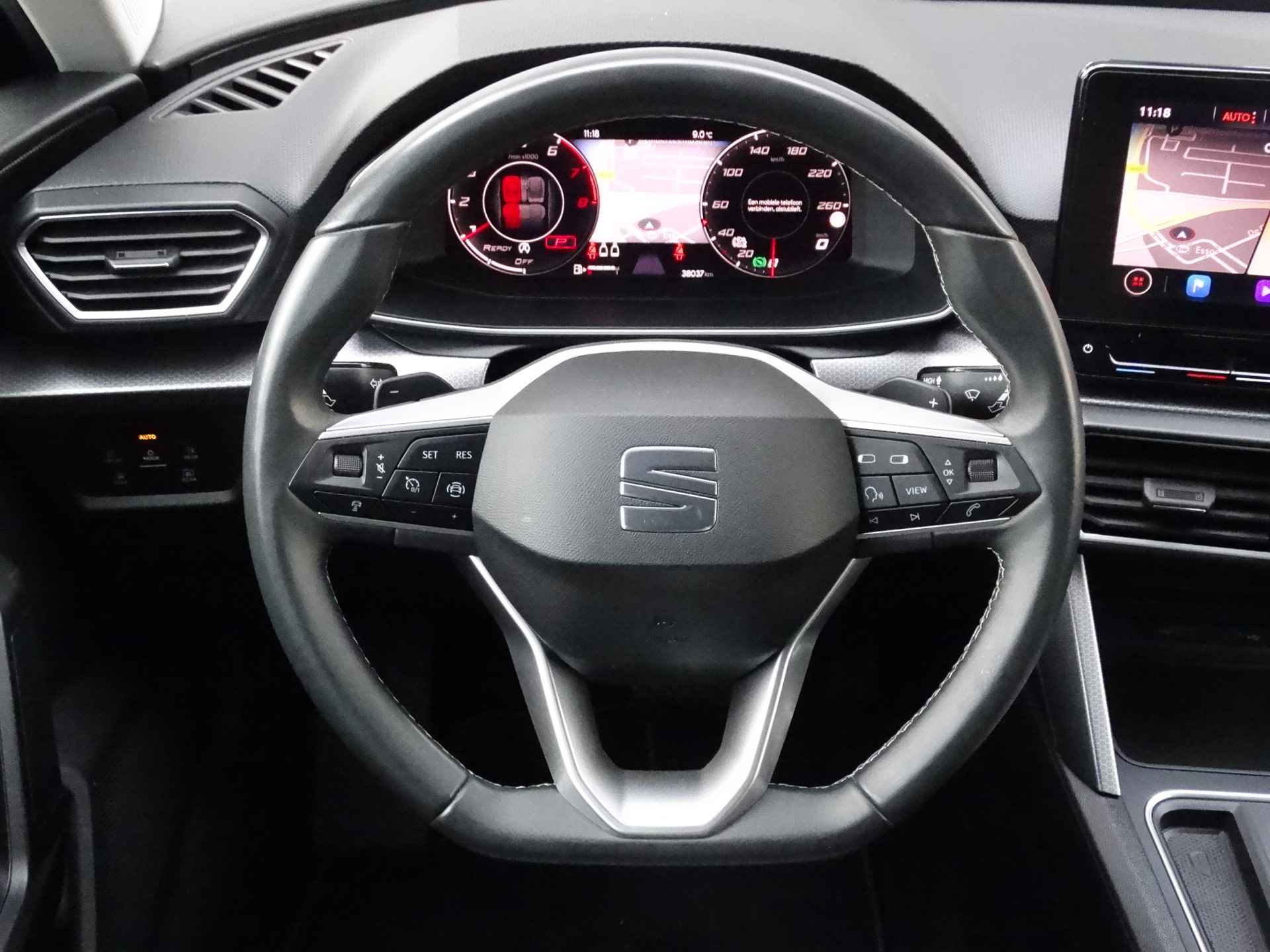 SEAT Leon 1.0 eTSI 110PK 7-DSG automaat Style Business Intense | Navigatie | Climate Control | Achteruitrijcamera | - 16/29