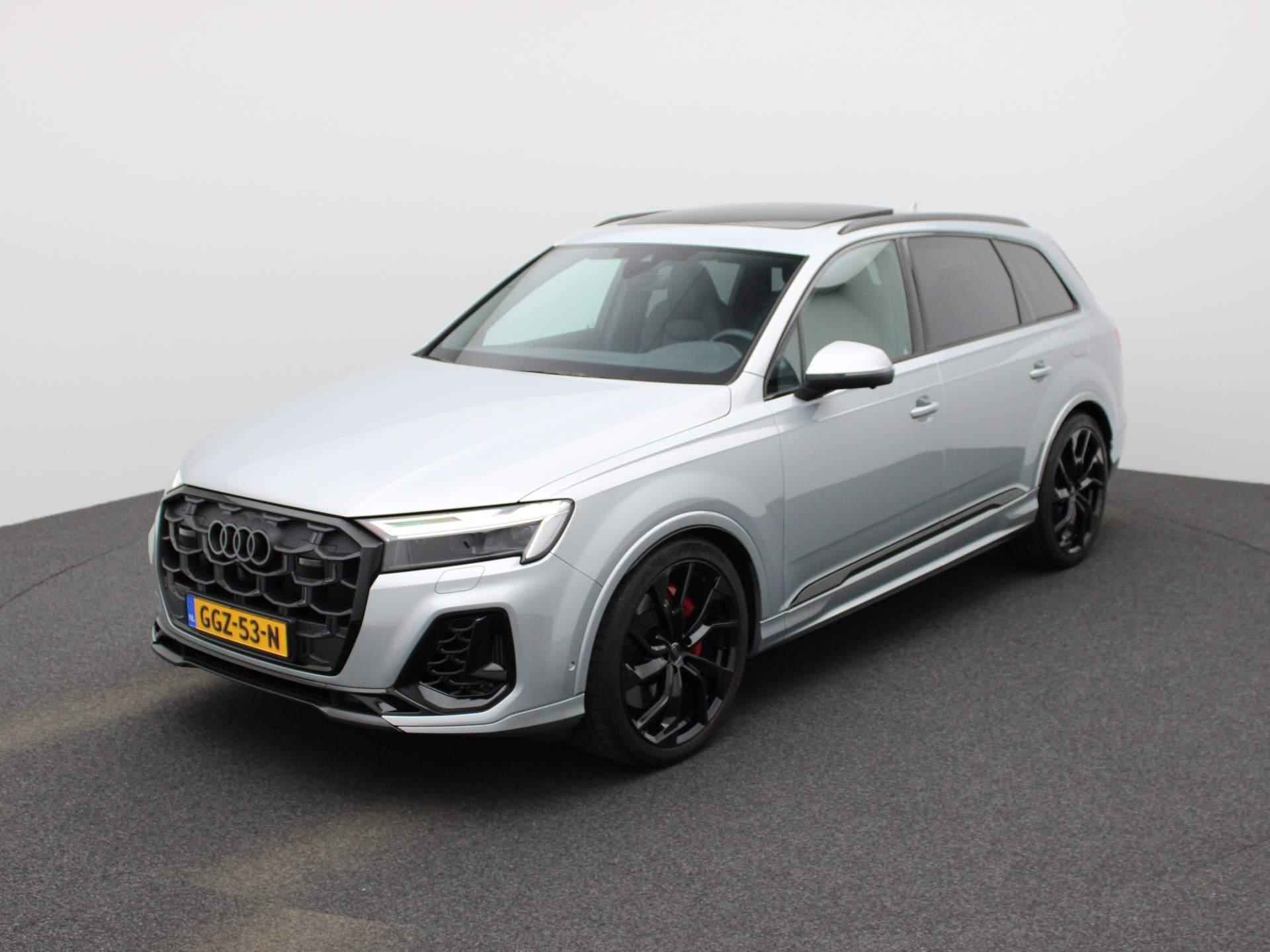 Audi Q7 55 TFSI e quattro Pro Line S 381 PK | Assistentiepakket tour | B&O Premium | Glazen panoramadak | Trekhaak | Assistentiepakket parking plus | Achterbank plus | Comfortsleutel | Lichtpakket plus ambient light | Sportstoelen plus voorin | - 2/90