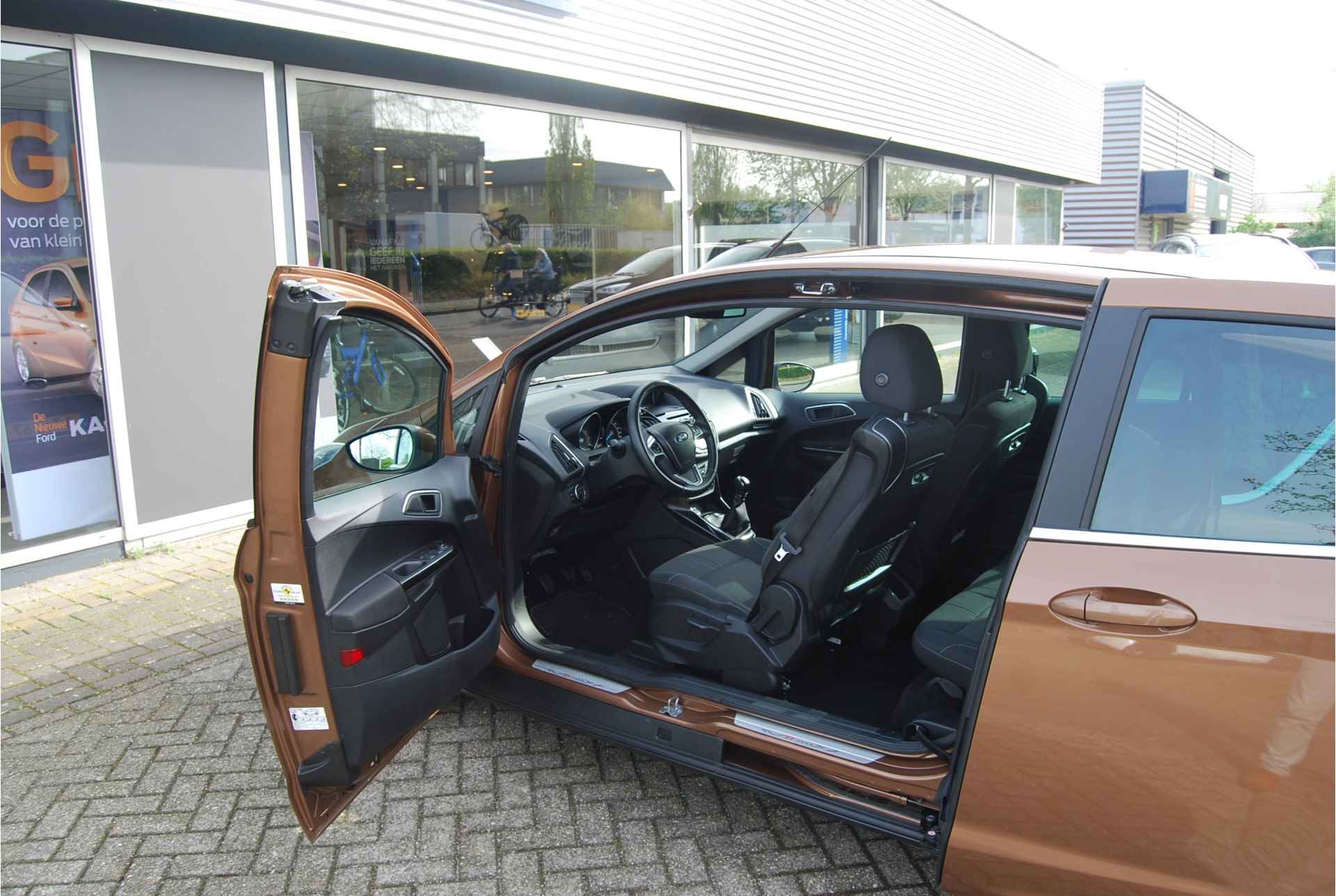 Ford B-MAX 1.0 EcoBoost Titanium 125PK TREKHAAK | NL-AUTO| 1E-EIG| NAVIGATIE| CAMERA| CRUISE CONTROL| BLUETOOTH - 9/36