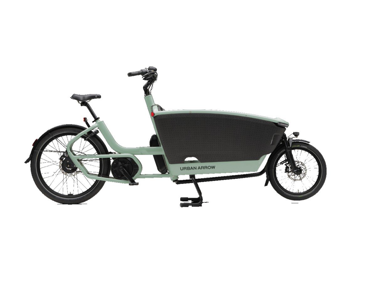 URBAN ARROW FamilyNext Advanced AutomatiQ 545Wh Lage instap Sage Green 2025