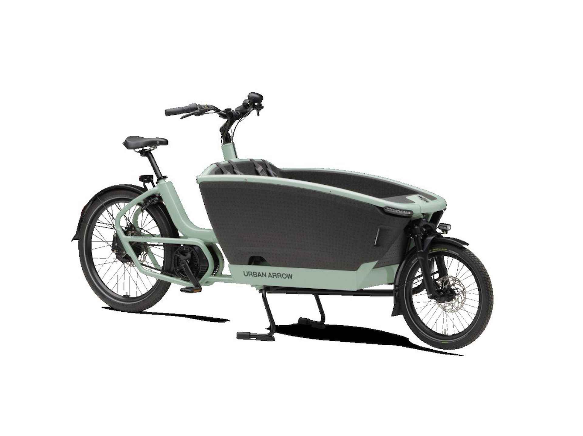 URBAN ARROW FamilyNext Advanced AutomatiQ 545Wh Lage instap Sage Green 2025 - 2/7