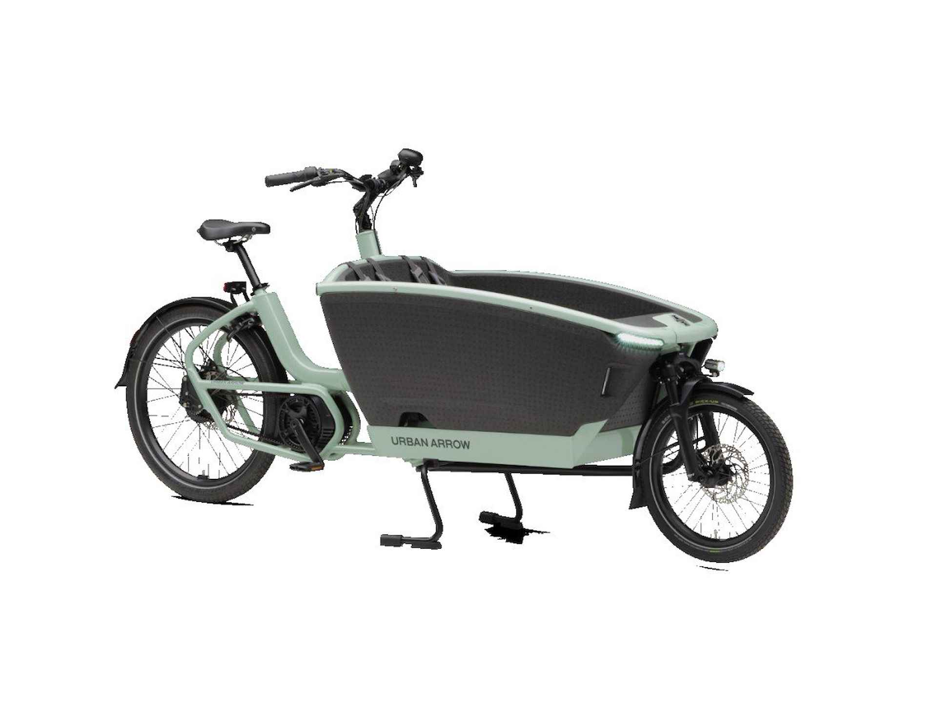 URBAN ARROW FamilyNext Advanced AutomatiQ 545Wh Lage instap Sage Green 2025 - 3/7