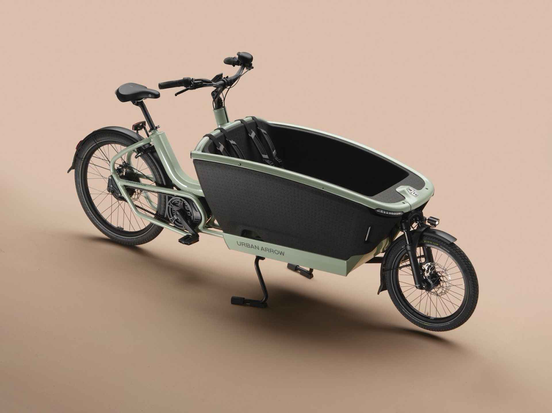 URBAN ARROW FamilyNext Advanced AutomatiQ 545Wh Lage instap Sage Green 2025 - 4/7