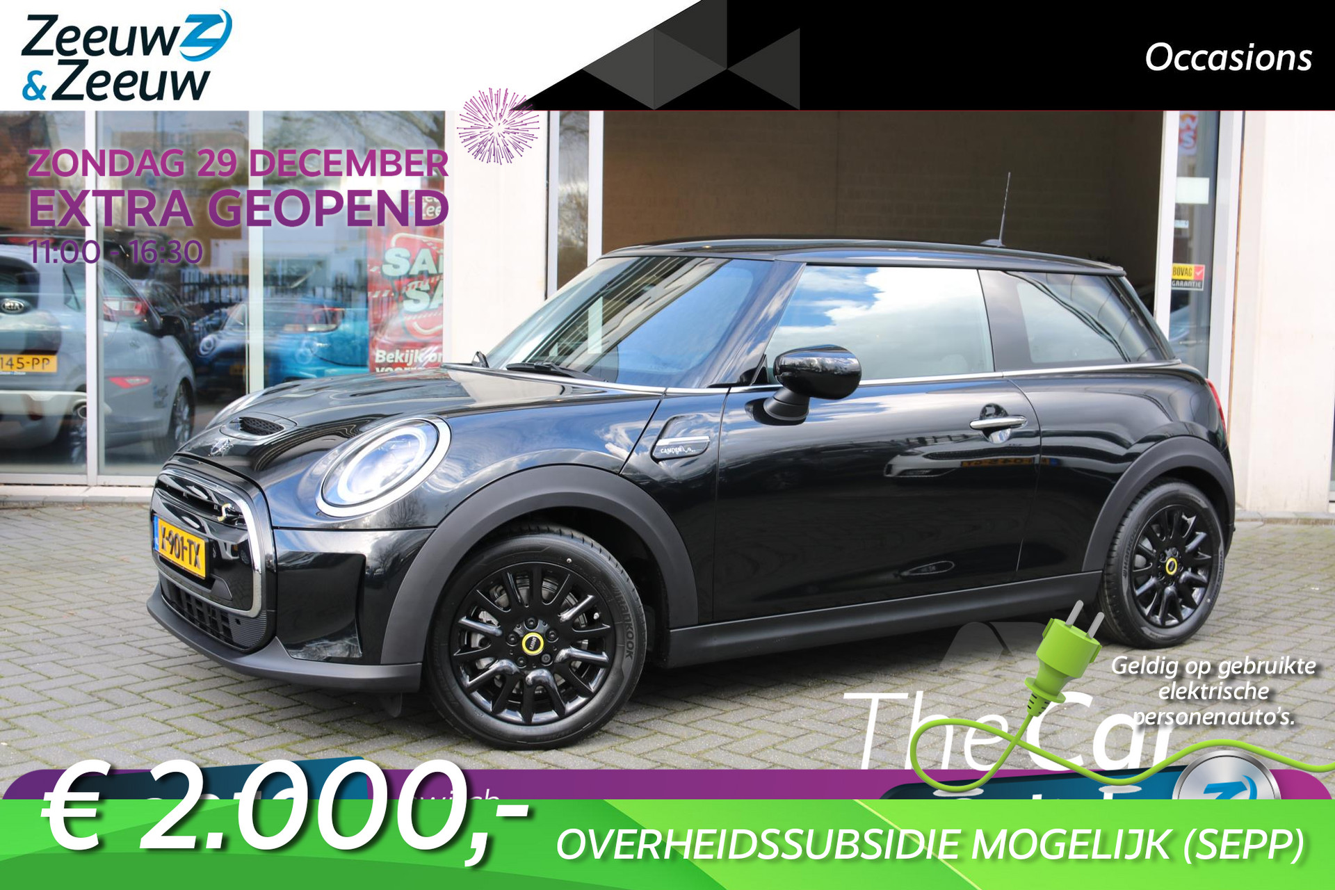 Mini Mini Electric Camden Edition 33 kWh NIEUW | Airco | Navi | LM Velgen | Cruise Control | Stoelverwarming |EXTR 2000 EURO SUBSIDIE VOORDEEL MOGELIJK|