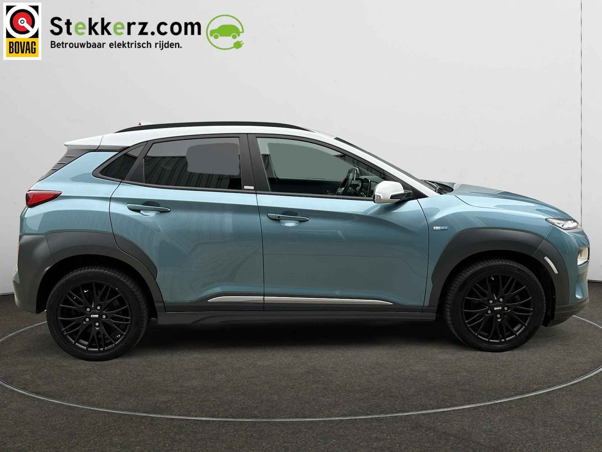 Hyundai Kona EV Comfort Smart 64 kWh SOH 97%,Stoelverwarming, Warmtepomp - 3/28