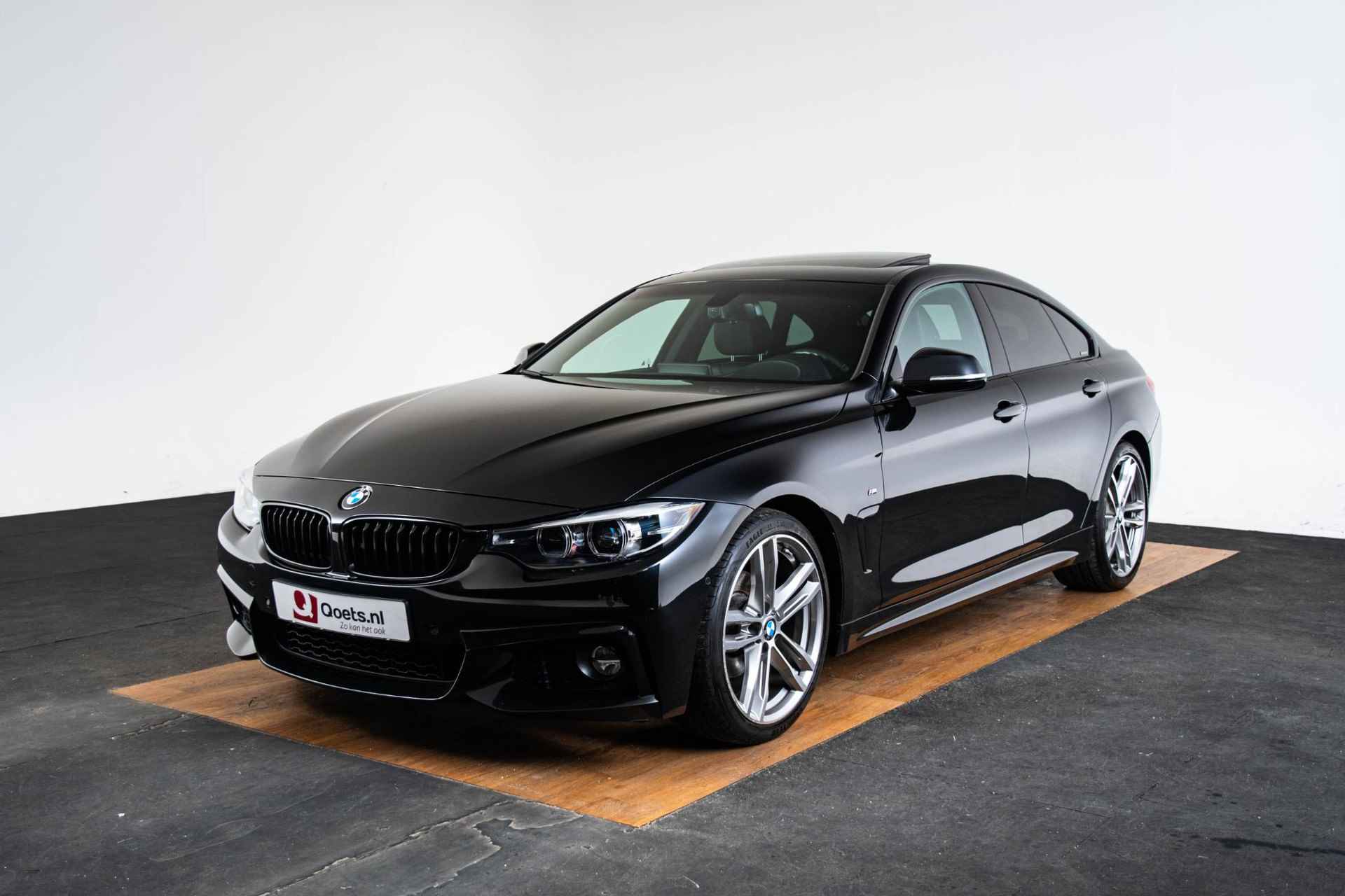 BMW 4-serie Gran Coupé 420i High Executive Edition M Sport - Schuif/kantel dak - Park Assistant - Cruise Control - Elektrisch verwarmde voorstoelen - Getinte Ruiten - Automatisch dimmende binnenspiegel - Achteruitrijcamera - - 54/67