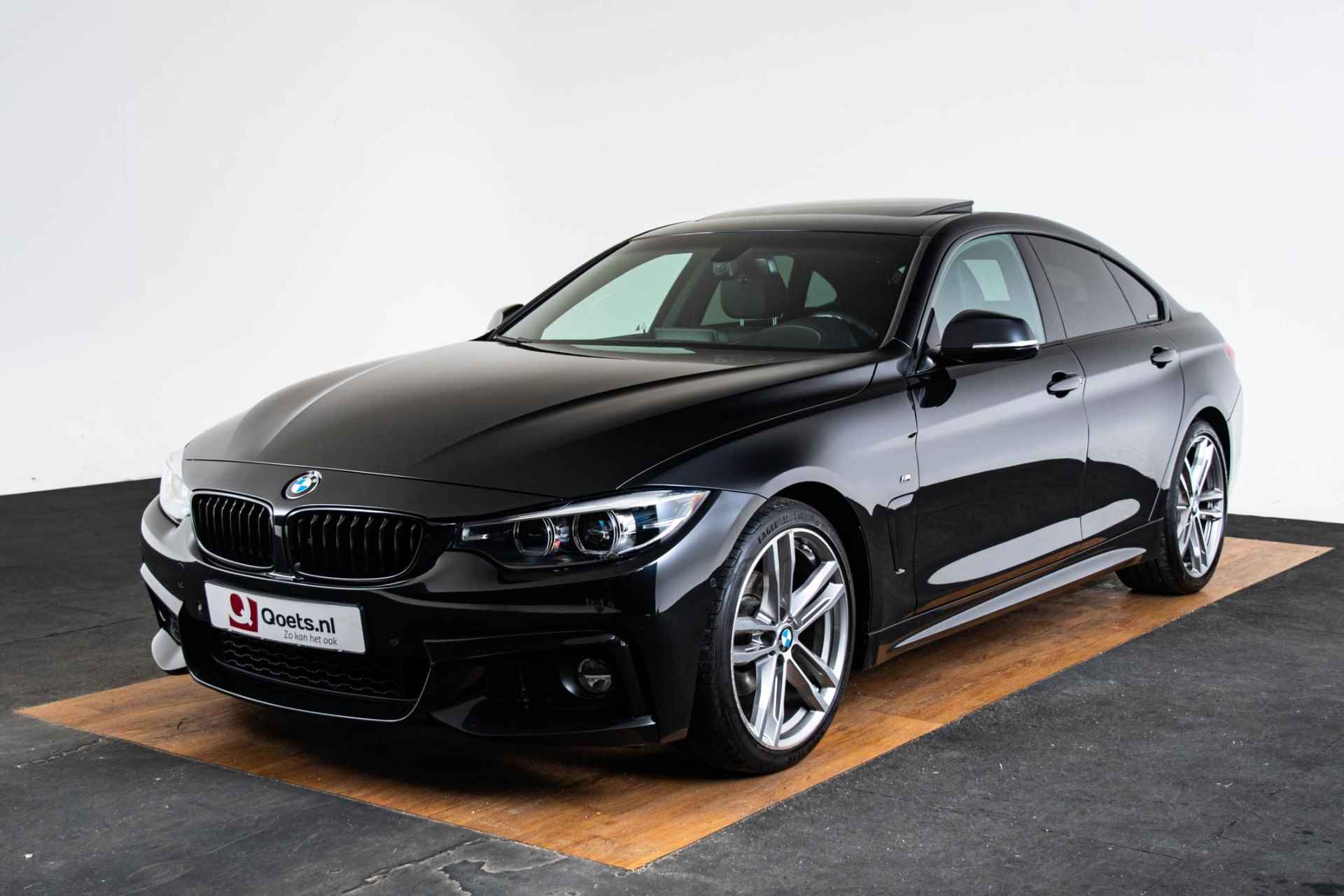 BMW 4-serie Gran Coupé 420i High Executive Edition M Sport - Schuif/kantel dak - Park Assistant - Cruise Control - Elektrisch verwarmde voorstoelen - Getinte Ruiten - Automatisch dimmende binnenspiegel - Achteruitrijcamera - - 60/67