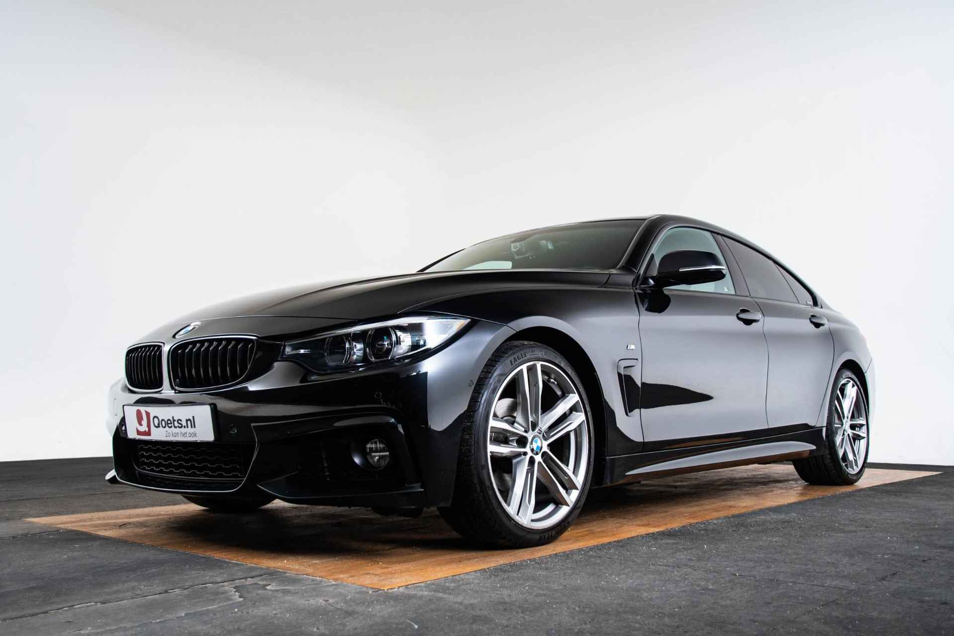 BMW 4-serie Gran Coupé 420i High Executive Edition M Sport - Schuif/kantel dak - Park Assistant - Cruise Control - Elektrisch verwarmde voorstoelen - Getinte Ruiten - Automatisch dimmende binnenspiegel - Achteruitrijcamera - - 64/67