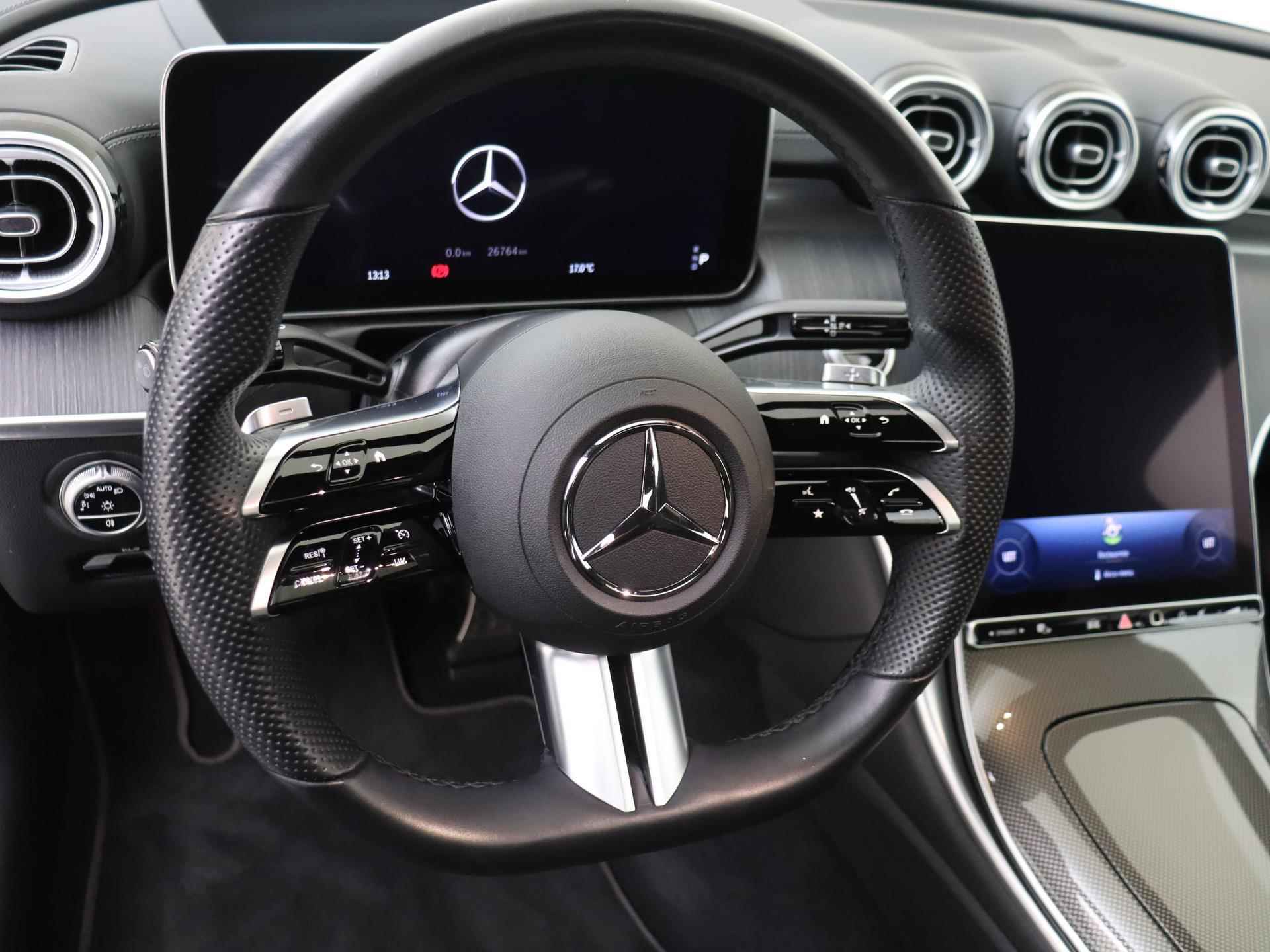 Mercedes-Benz C-klasse Estate 200 Launch Edition AMG Line / Premium Plus / Panorama dak / HUD / Elek. Trekhaak / 19 Inch AMG Multispaak - 4/37
