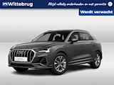 Audi Q3 45 TFSI e 245pk s-tronic S Line exterieur | Trekhaak | Adaptive cruise control | Comfortsleutel | Sportstoelen | Navigatie plus | Stoelverwarming | Audi Sound