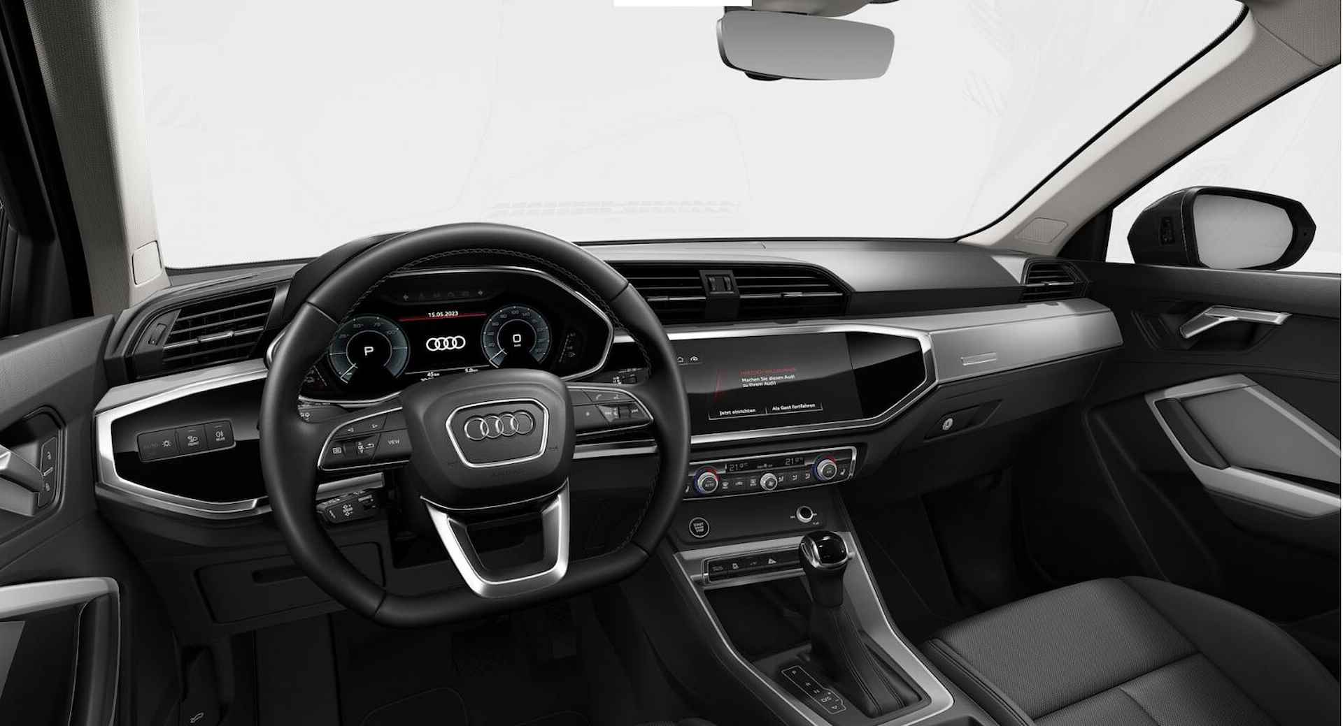 Audi Q3 45 TFSI e 245pk s-tronic S Line exterieur | Trekhaak | Adaptive cruise control | Comfortsleutel | Sportstoelen | Navigatie plus | Stoelverwarming | Audi Sound - 7/7