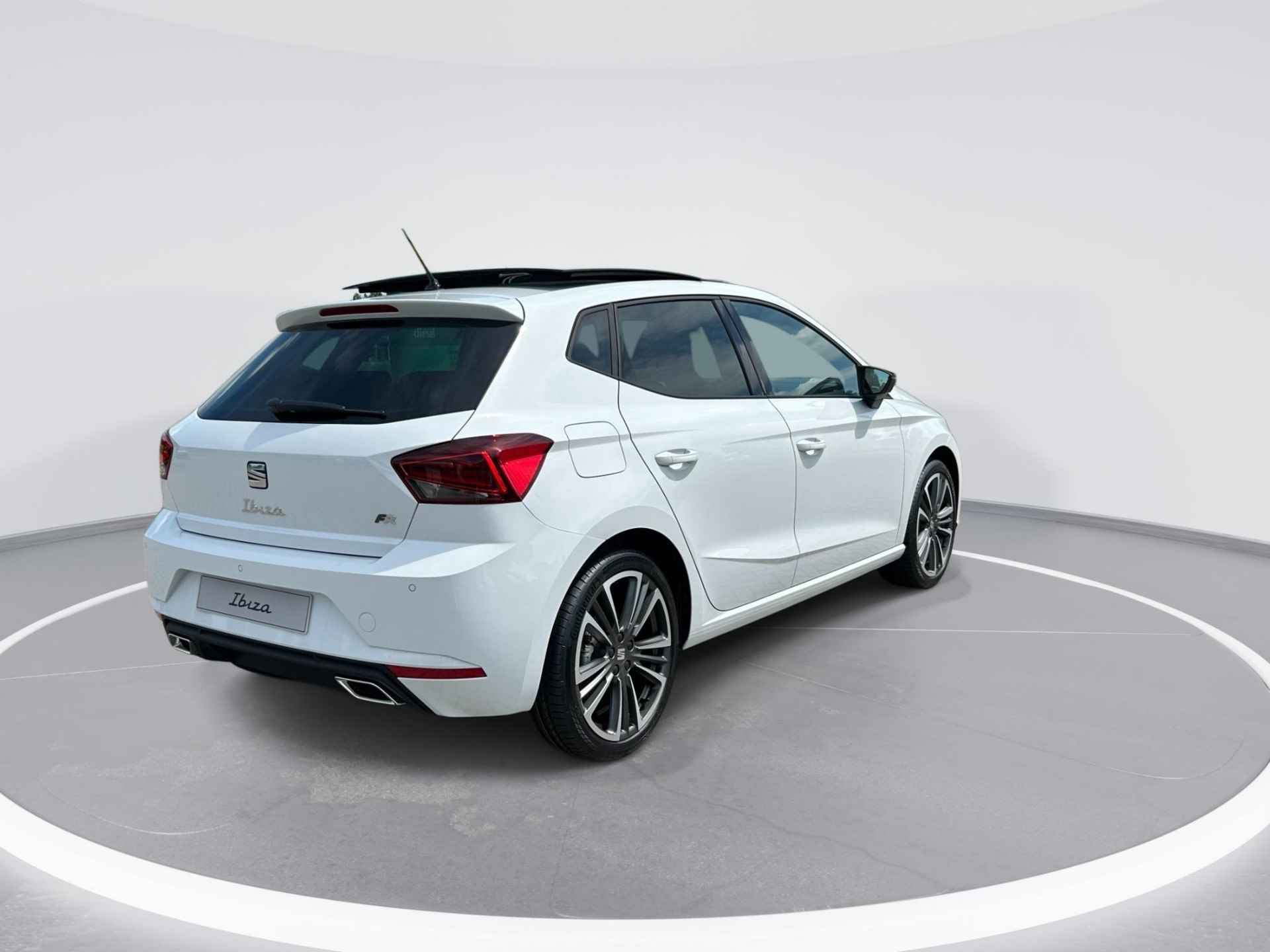 SEAT Ibiza FR Anniversary 1.0 85 kW / 115 pk EcoTSI Hatchback 5 deurs 6 versn. Hand | Panoramisch schuif/kantelddak | Nevada white | Incl. Inruilvoordeel | - 3/7