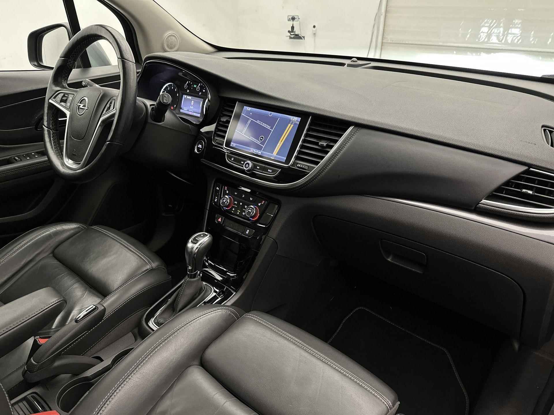 Opel Mokka X SUV Innovation 140 pk Automaat | Navigatie | Elektrisch Schuif/kanteldak | Achteruitrijcamera | Lederen Bekleding | Verwarmde Comfortstoelen | Trekhaak | Keyless Entry/Start | LED Dagrijverlichting | 17" Lichtmetalen Velgen | Apple Carplay/Android Auto | - 14/36