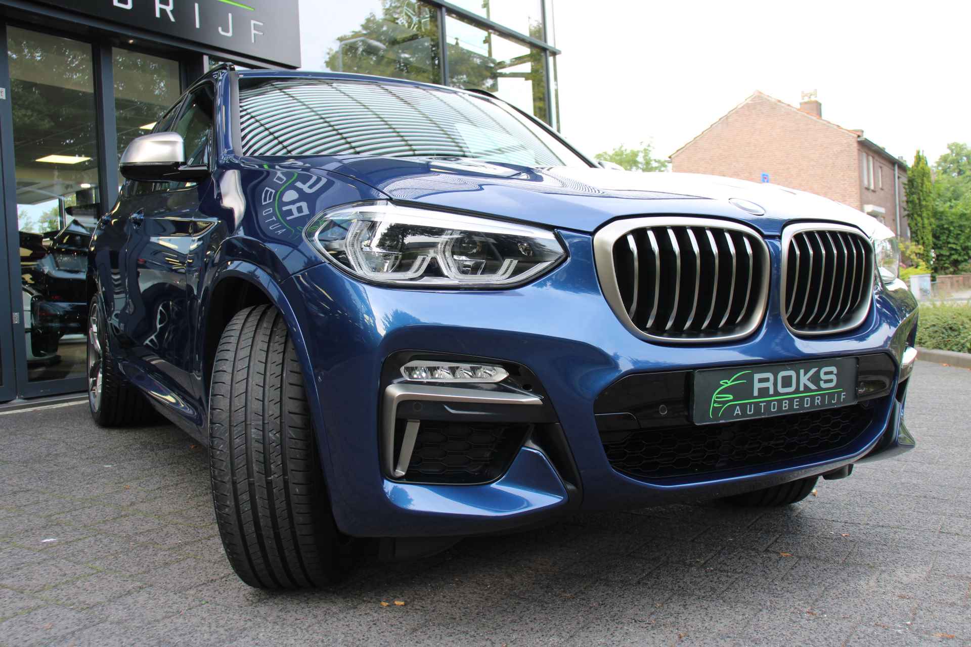 BMW X3 M40i xDrive High Executive Shadowline/Camera/Leder/Headup/Keyless/Panoramadak/21inch - 12/37