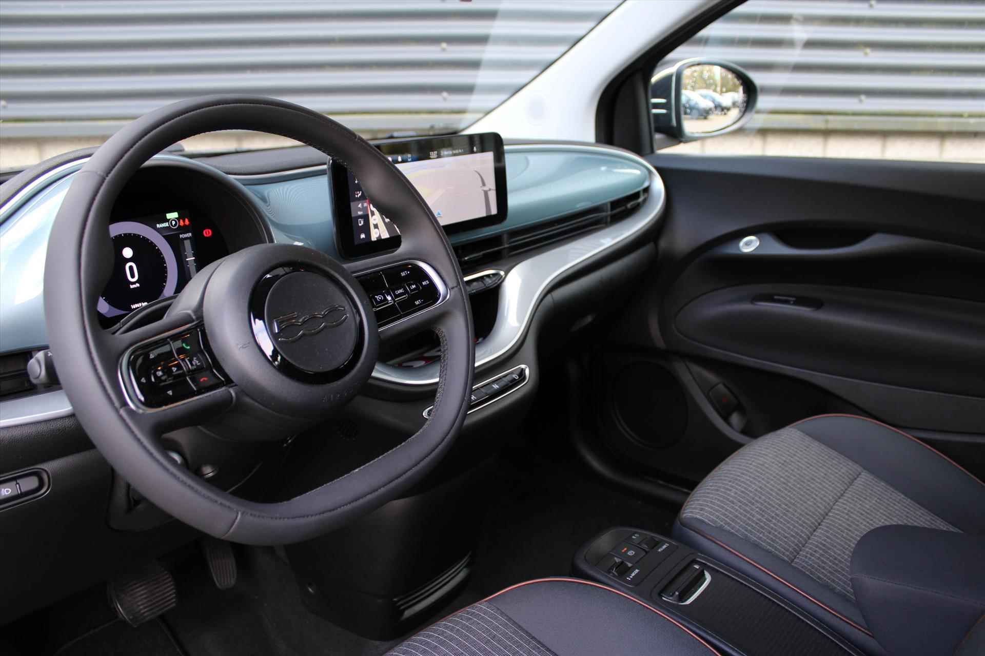 FIAT 500C 42kWh 118pk Aut Icon Cabrio | 100% elektrisch |  Navigatie | Cruise Control | PDC Achter | - 11/35