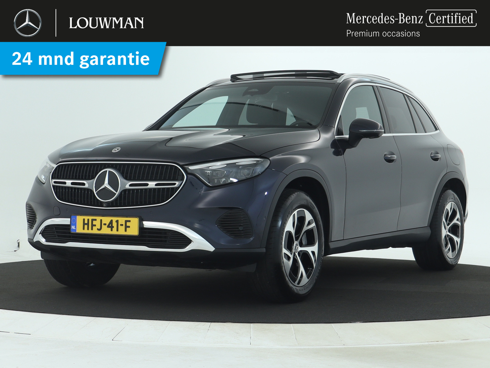 Mercedes-Benz GLC 300 e 4MATIC Plug-In Hybride | Trekhaak | Panorama Schuif-Kanteldak | 360° camera | Distronic | Memoryseats | Inclusief 24 maanden MB Certified garantie voor Europa.